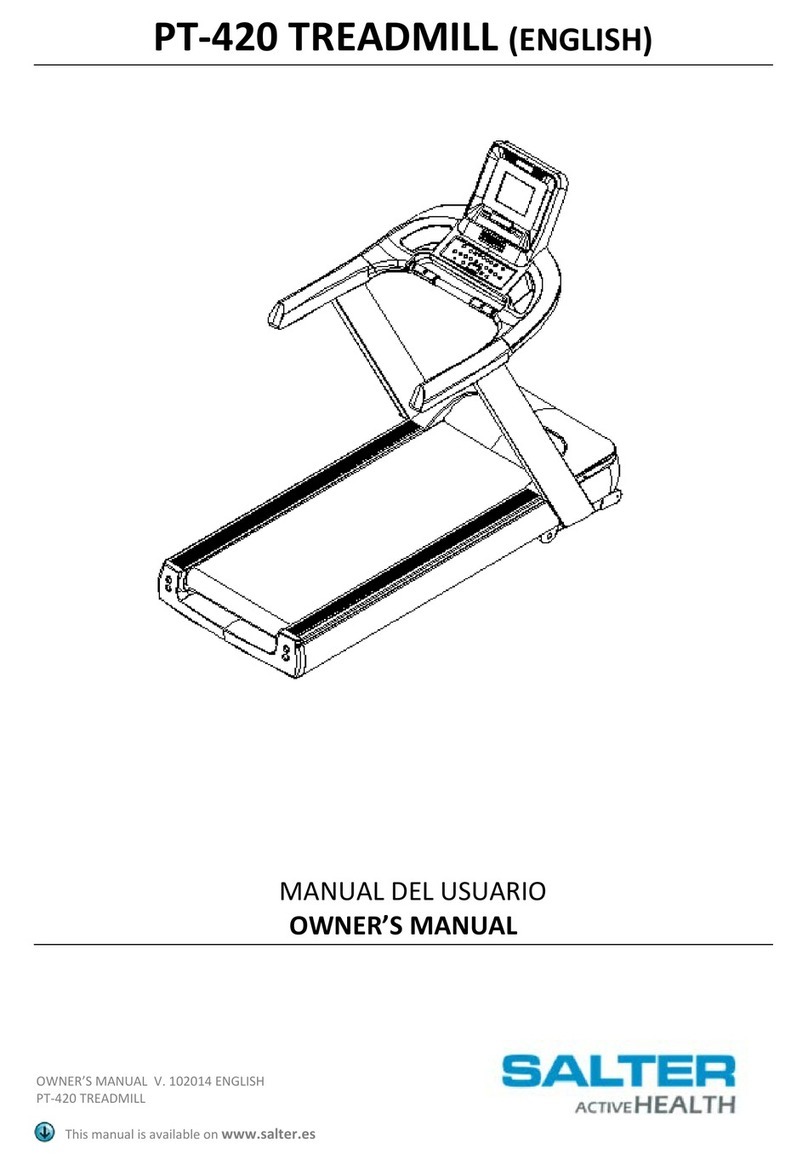 Salter PT-420 owner's manual