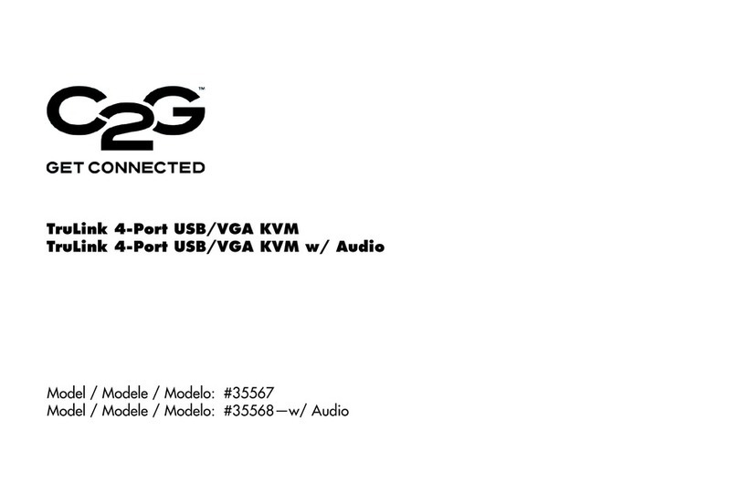 C2G TreLink 35568 manual