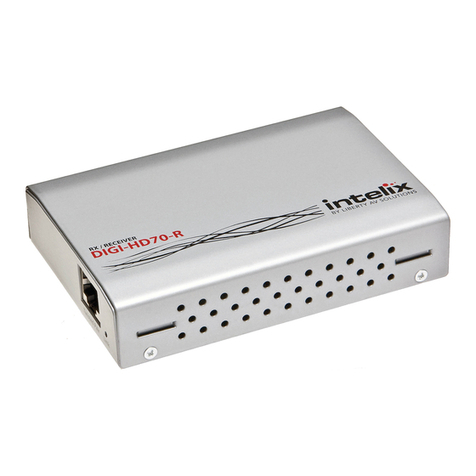 Intelix DIGI-HD70 User manual