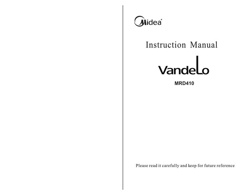 Midea Vandelo MRD410 User manual Midea Vandelo MRD410 User manual