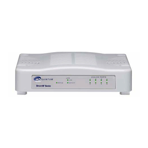 Quintum Tenor AF User manual Quintum Tenor AF User manual