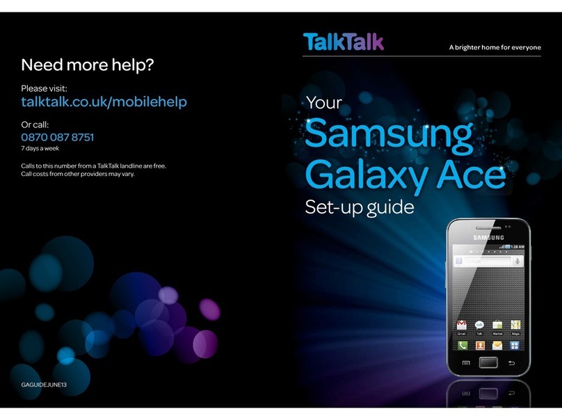 Samsung Galaxy Ace User manual