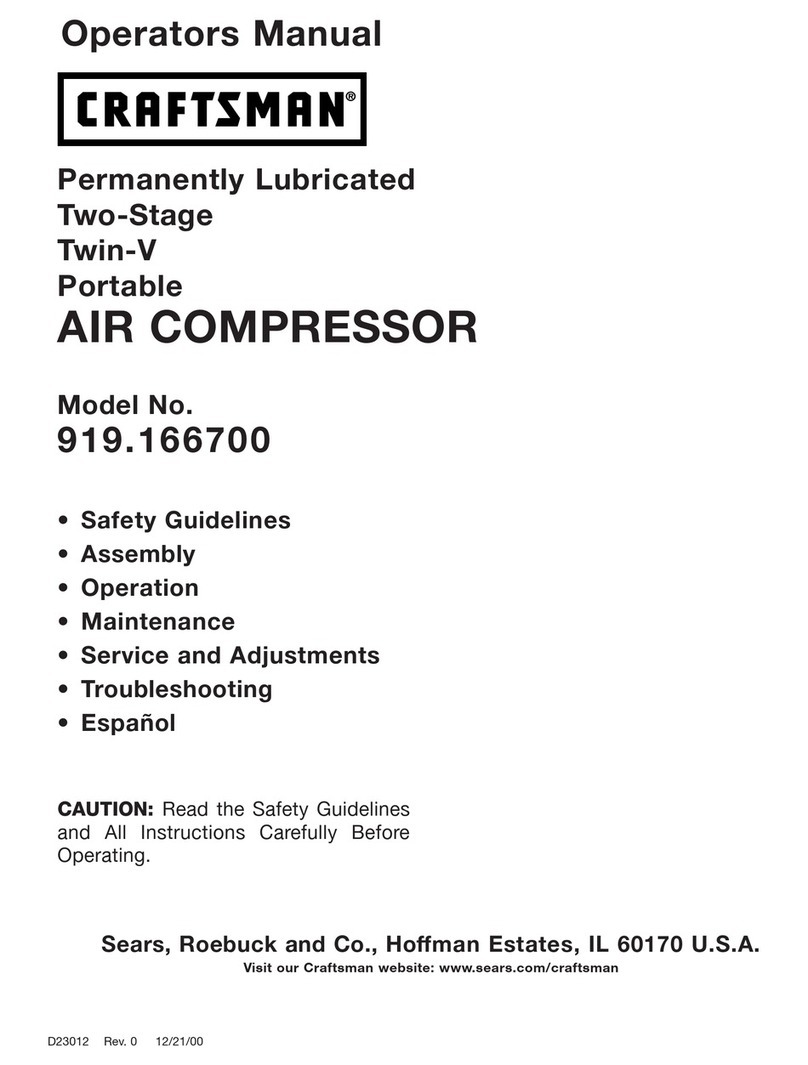 Craftsman 919.166700 Operator's manual