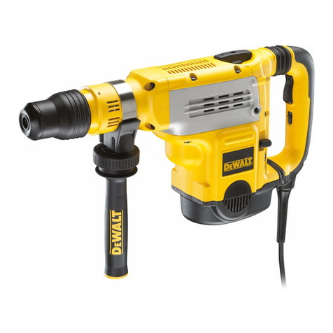 DeWalt D25722 instruction manual