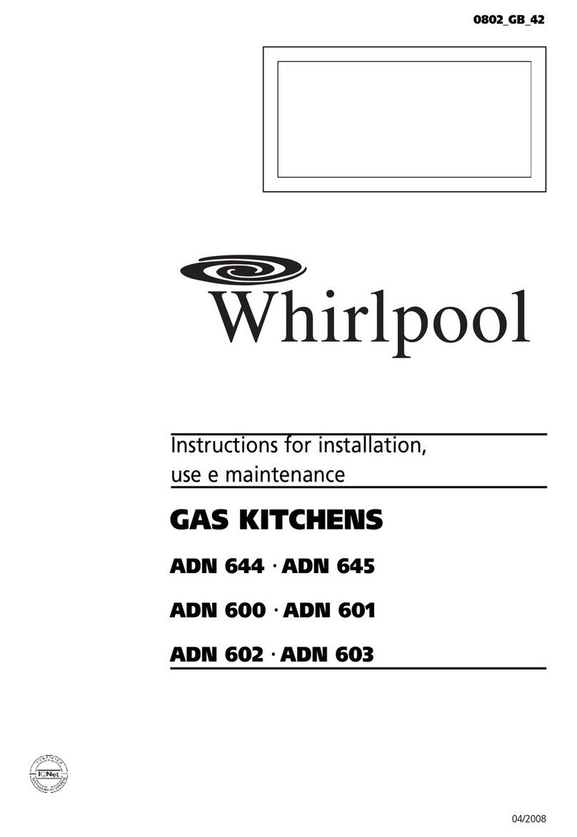 Whirlpool ADN 603 User manual