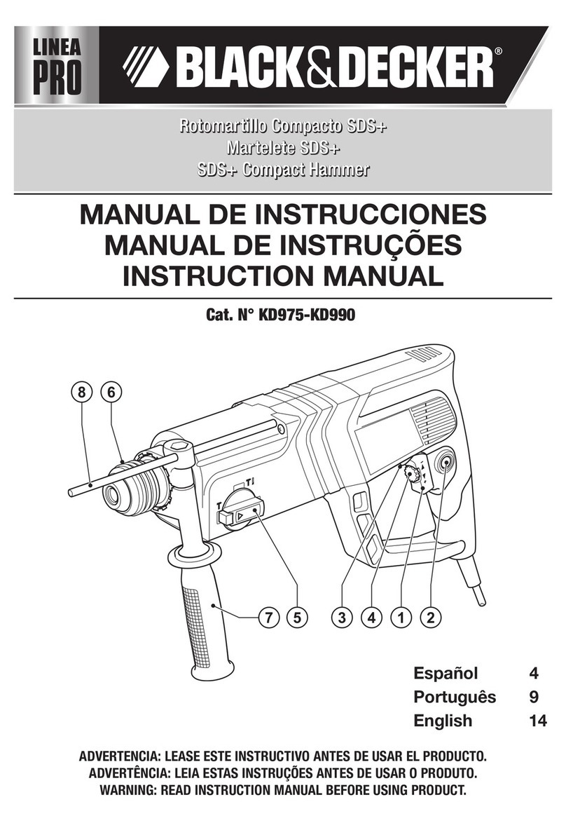 Black & Decker Linea PRO KD975 User manual