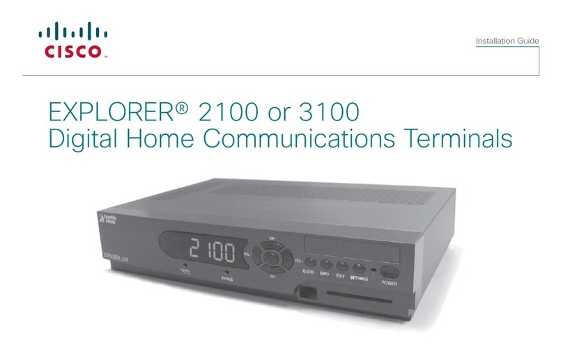 Cisco EXPLORER 2100 User manual