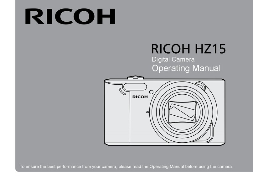 Ricoh HZ15 User manual Ricoh HZ15 User manual