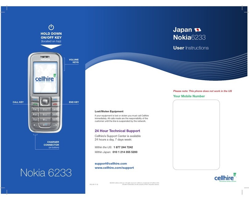 Nokia 6233 - Cell Phone 6 MB User manual Nokia 6233 - Cell Phone 6 MB User manual