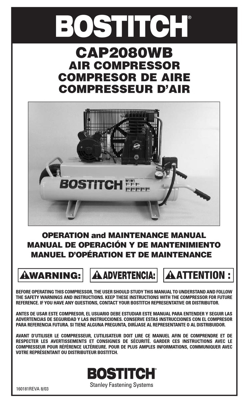 Bostitch CAP2080WB User manual
