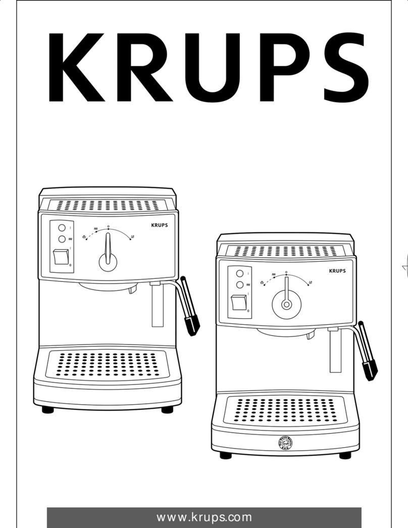 Krups Espresso Novo Plus FNC1 User manual