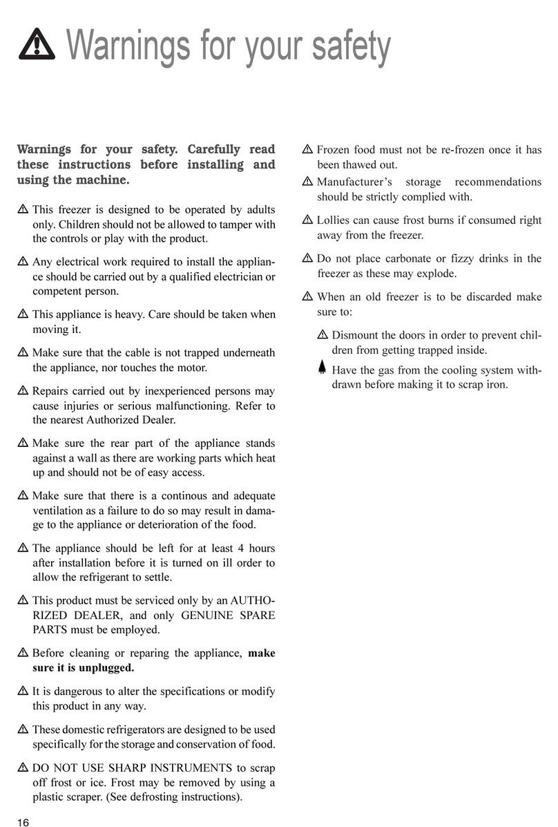 Zanussi ZD21/6R user manual