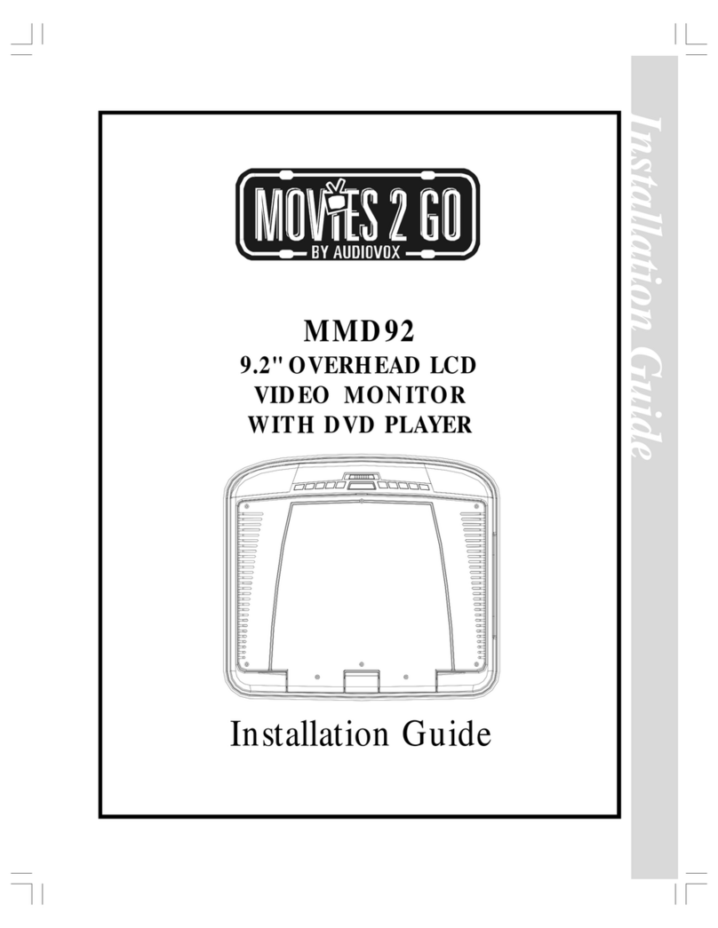 Movies 2 go MMD92 User manual