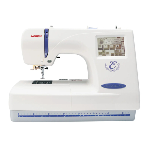 Janome MC 300E - Troubleshooting guide