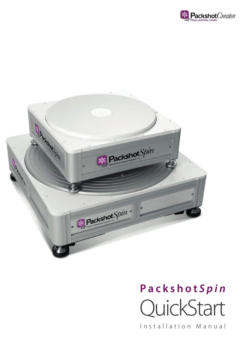 PackshotCreator PackshotSpin installation manual