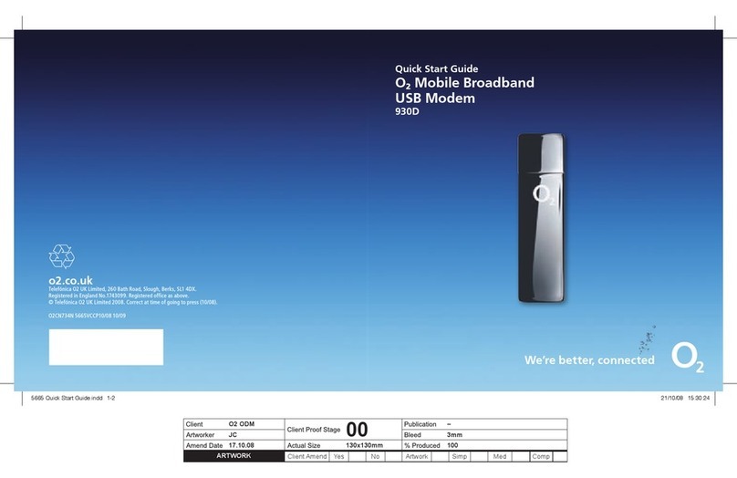 O2 930D quick start guide