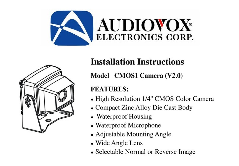 Audiovox CMOS1 installation instructions