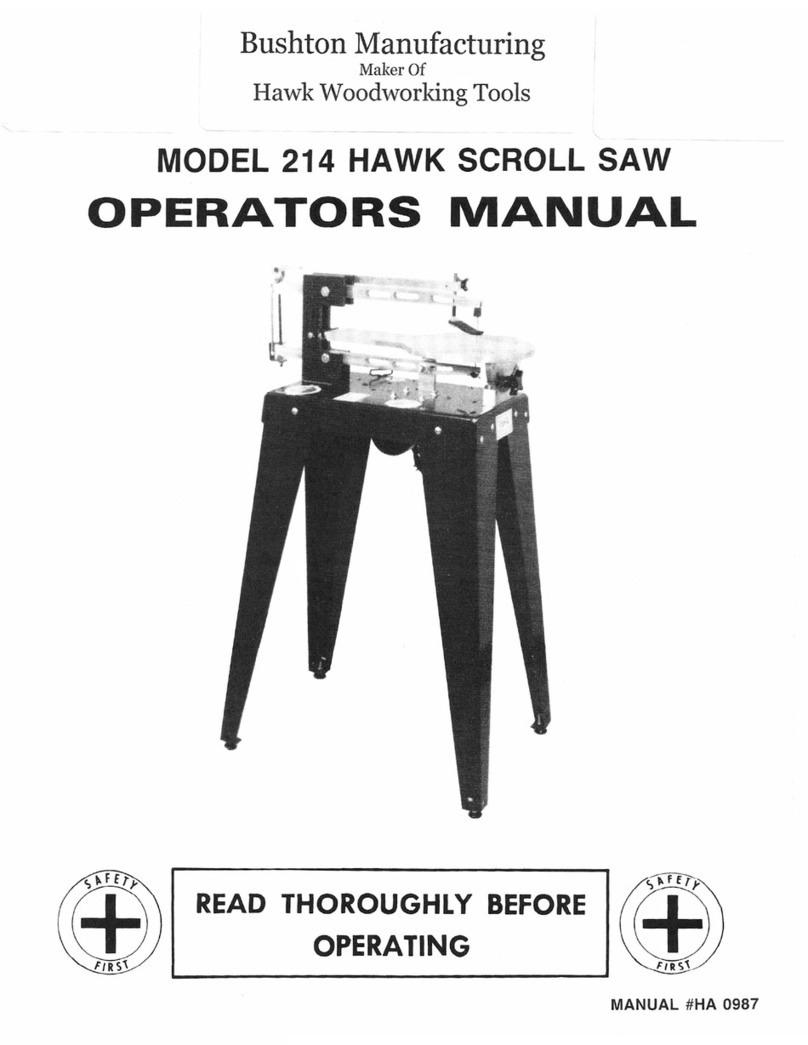 Bushton 214 Operator's manual