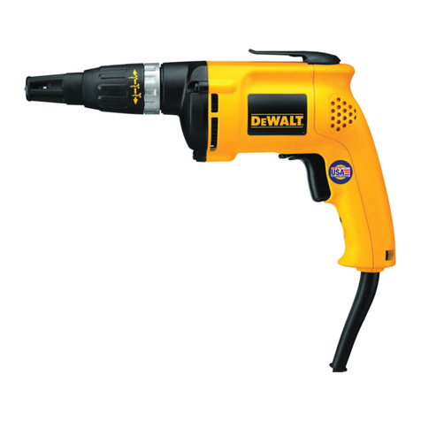 DeWalt DW252 User manual