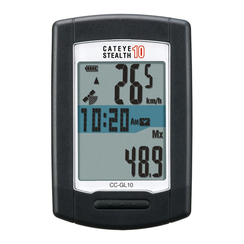 Cateye Stealth 10 CC-GL10 User manual