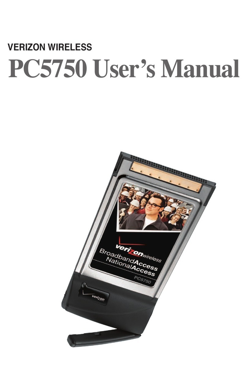 Verizon Wireless PC5750 user manual