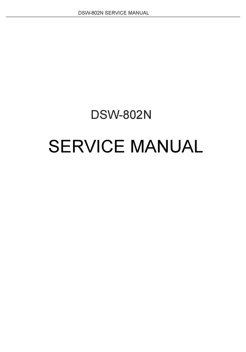 Daewoo DSW-802N User manual