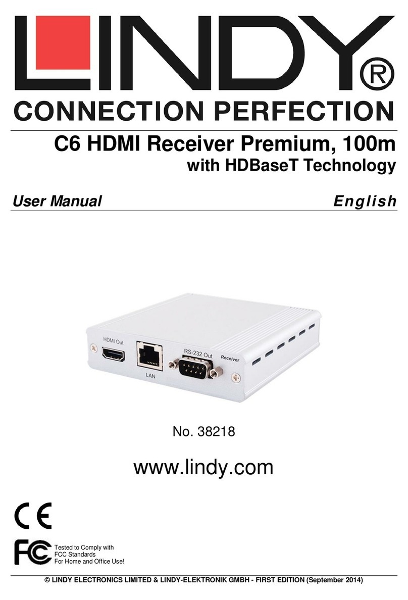 Lindy 38218 user manual