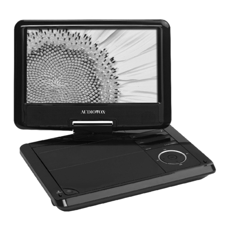Audiovox DS9341 User manual Audiovox DS9341 User manual