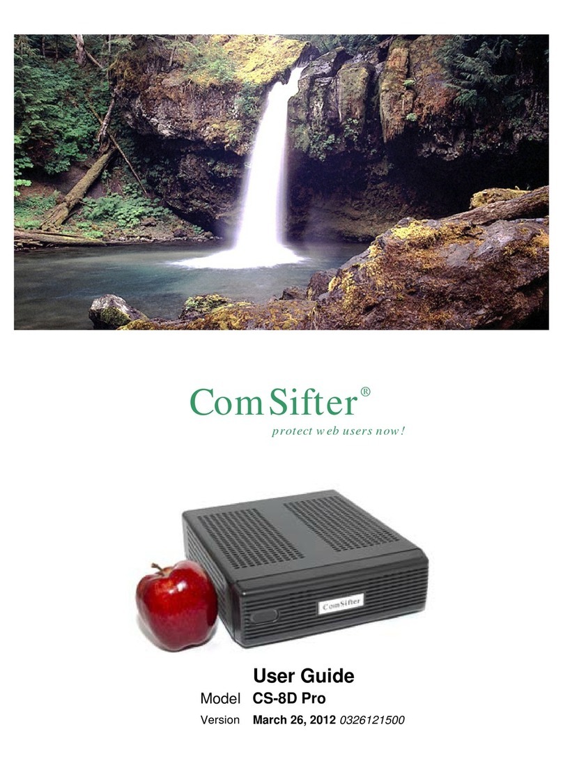 ComSifter CS-8D Pro user guide