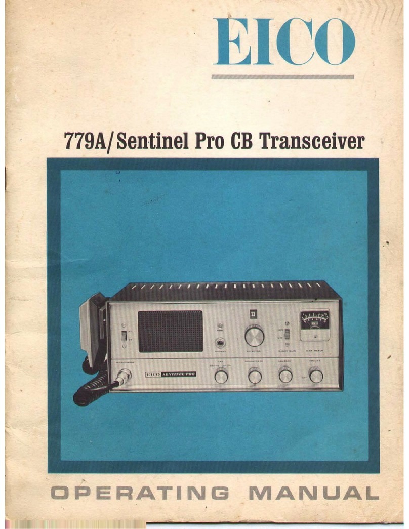 Eico 779A Sentinel Pro operating manual