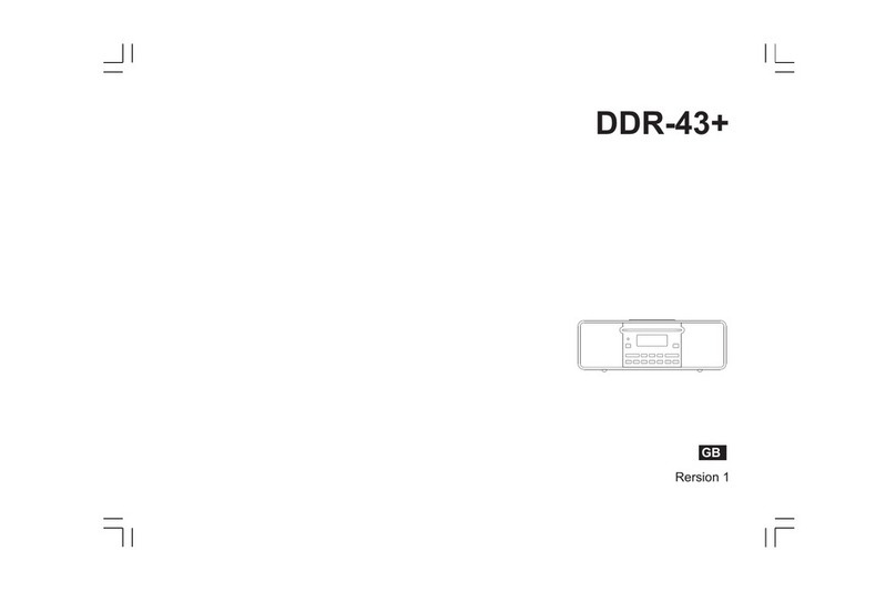 Sangean DDR-43+ User manual