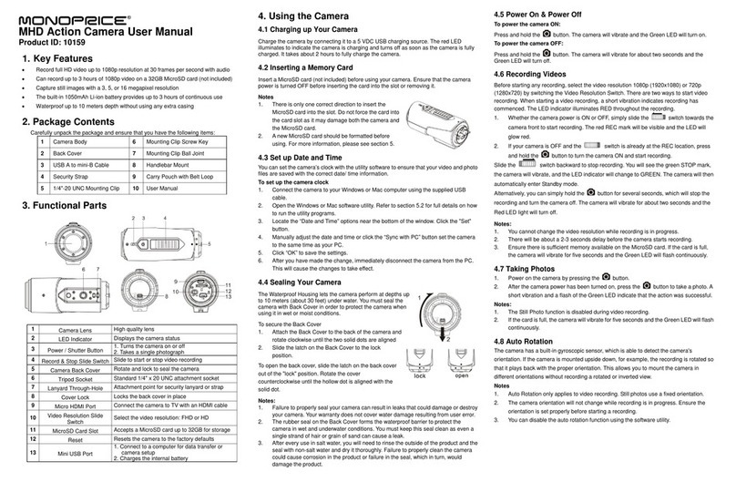 Monoprice 1159 user manual
