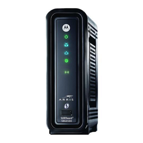 Arris SURFboard SBG6580 user guide