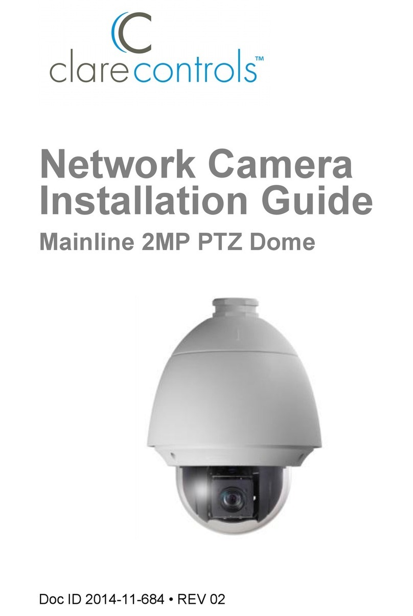 Clare Controls Mainline 2MP installation guide