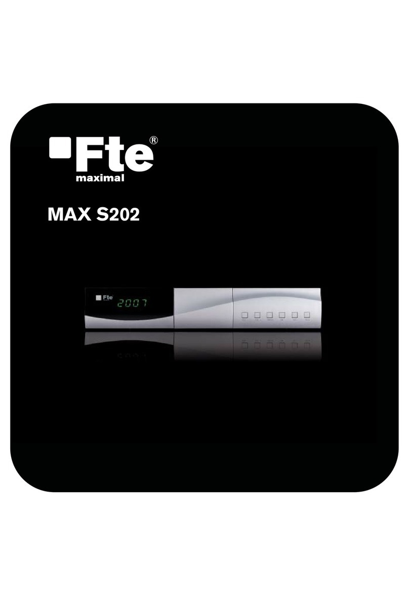 FTE MAX S202 User manual