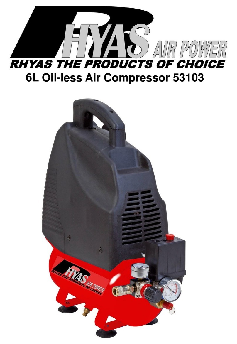 Rhyas 53103 operating instructions