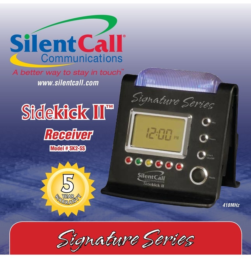 SilentCall SK2-SS Sidekick II Signature Series user guide