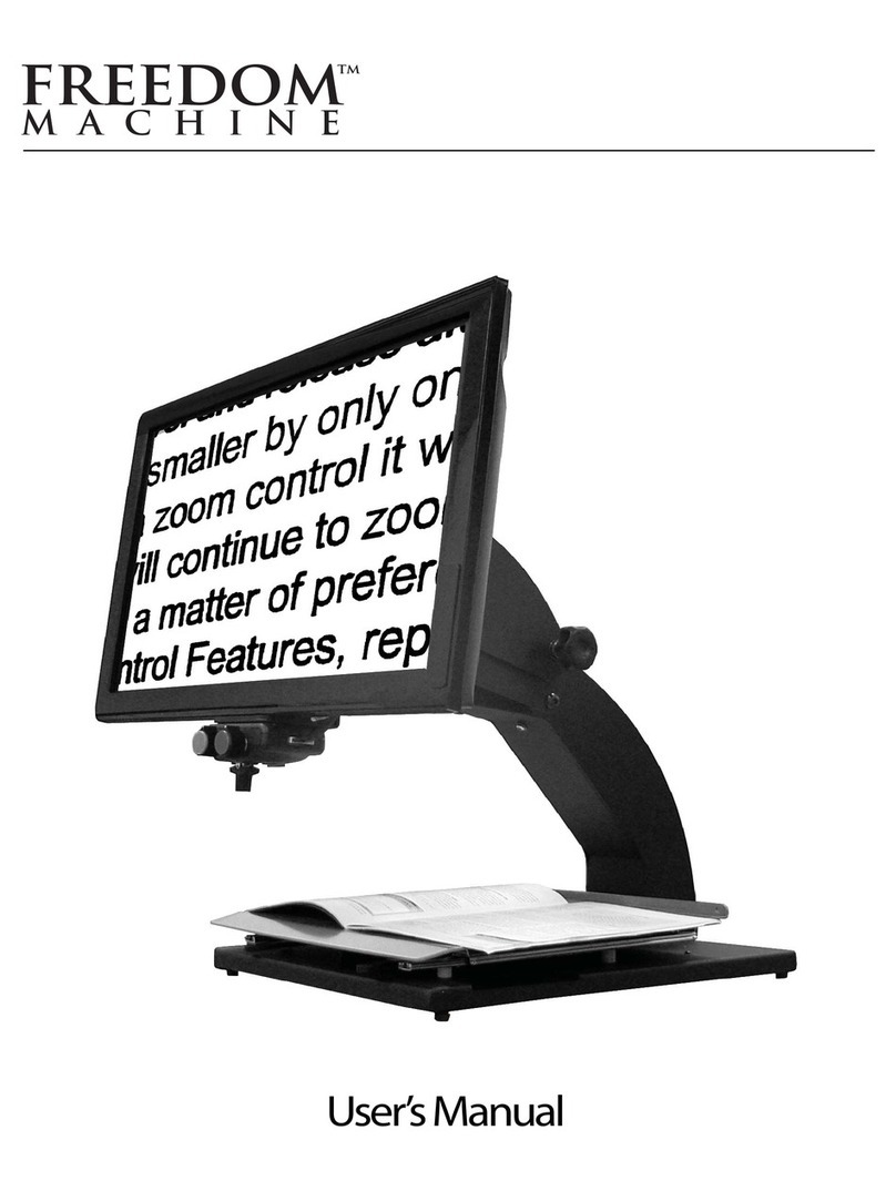 Vision Freedom Machine user manual