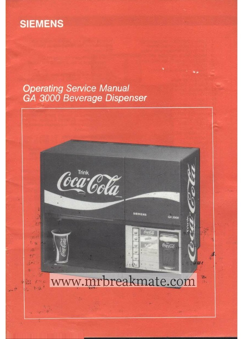 Siemens GA 3000 OPERATING & SERVICE MANUAL