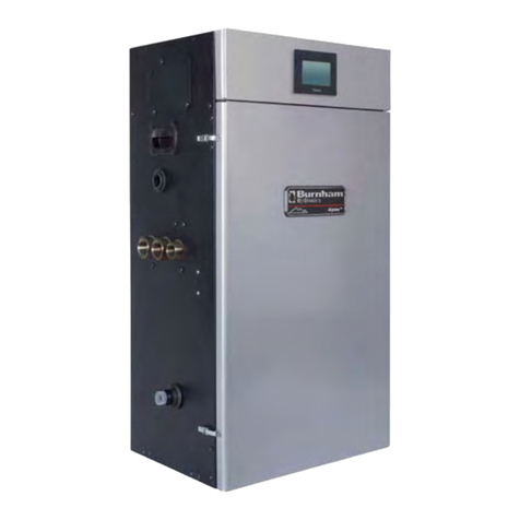 Burnham Water boiler Installation, operating and service instructions