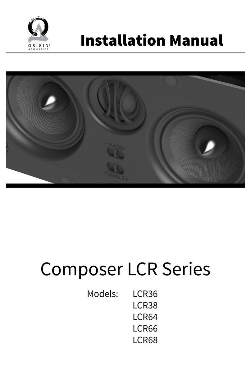 Origin LCR36 installation manual