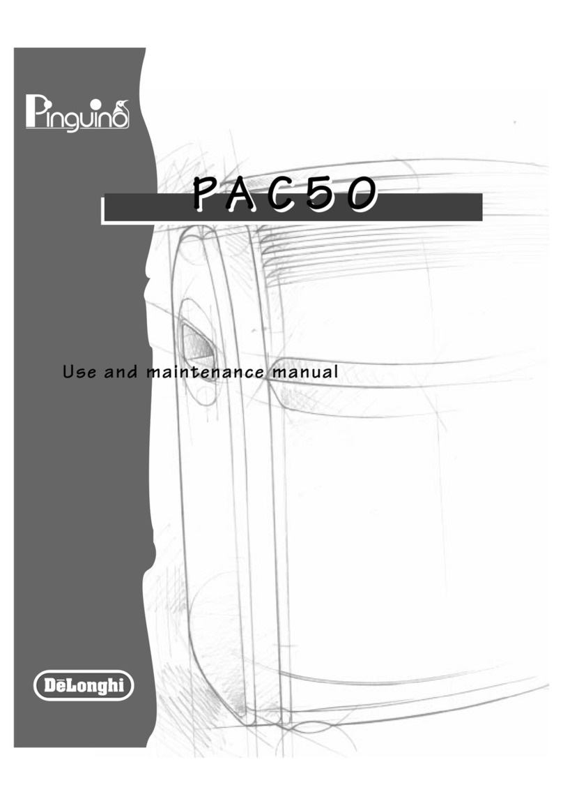DeLonghi Pinguino PAC 50 User manual