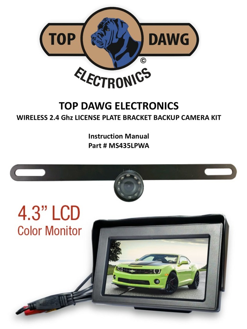Top Dawg Electronics MS435LPWA instruction manual Top Dawg Electronics MS435LPWA instruction manual