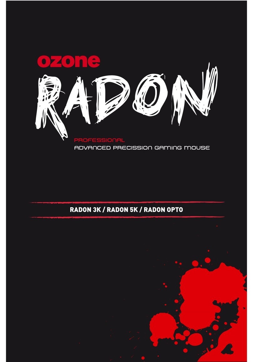 Ozone radon 3K User manual Ozone radon 3K User manual