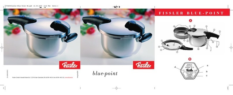 Fissler blue-point user manual