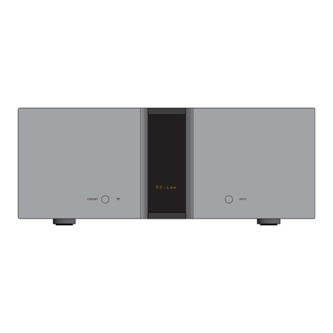 Vitus Audio RS-100 User manual