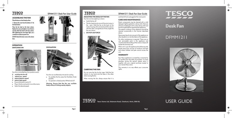 Tesco DFMM1211 user guide