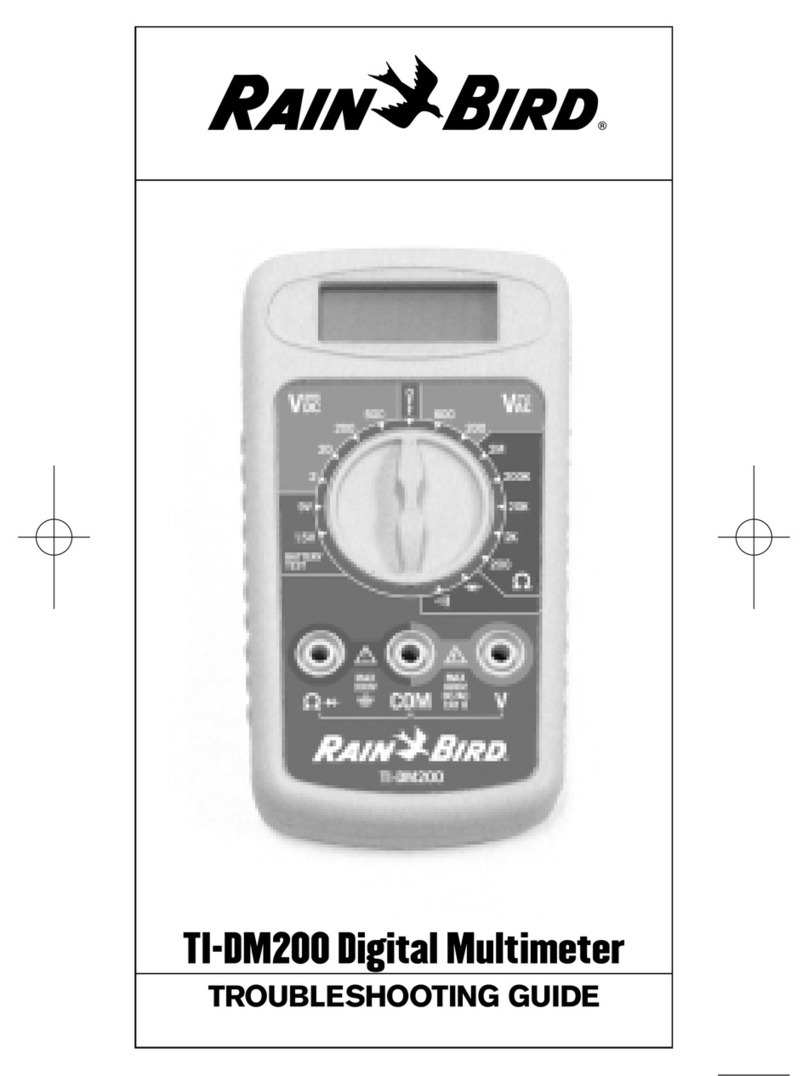 Rain Bird TI-DM200 troubleshooting guide