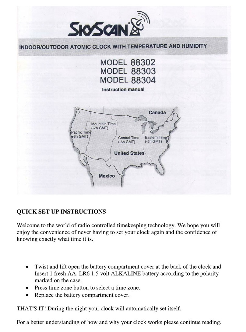 SkyScan 88302 instruction manual