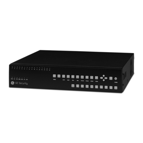 GE DVSR xU User manual